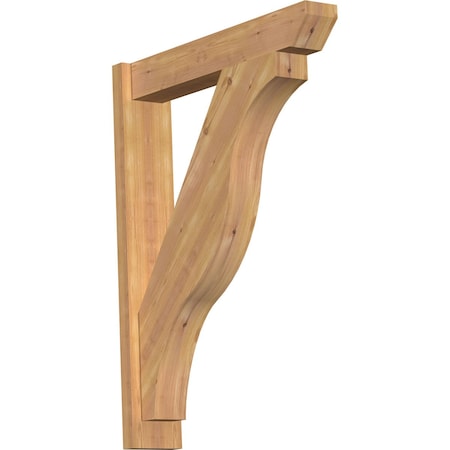 Ekena Millwork Funston Slat Smooth Outlooker, Western Red Cedar, 5 1/2"W x 28"D x 36"H OUT06X28X36FST06SWR